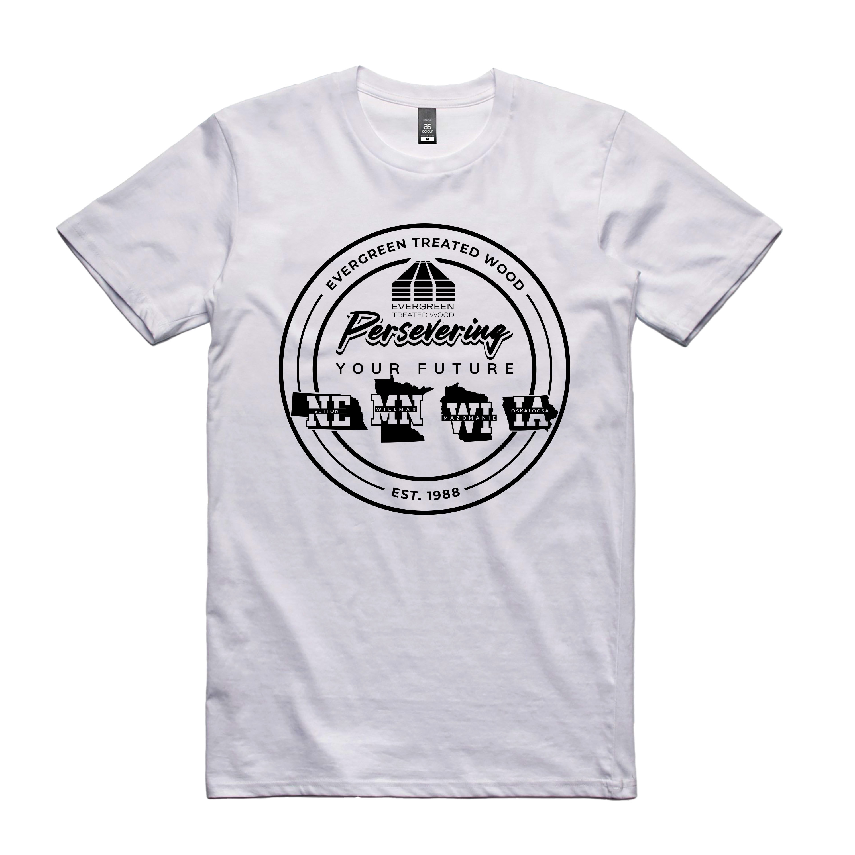 T-shirt Design by KickArt for Iowa Wood Preservers | Design #37570149