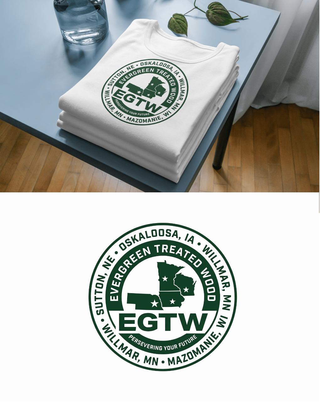 T-shirt Design by Nanas91 for Iowa Wood Preservers | Design #37581010