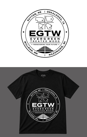 T-shirt Design by Nooren for Iowa Wood Preservers | Design: #37559096