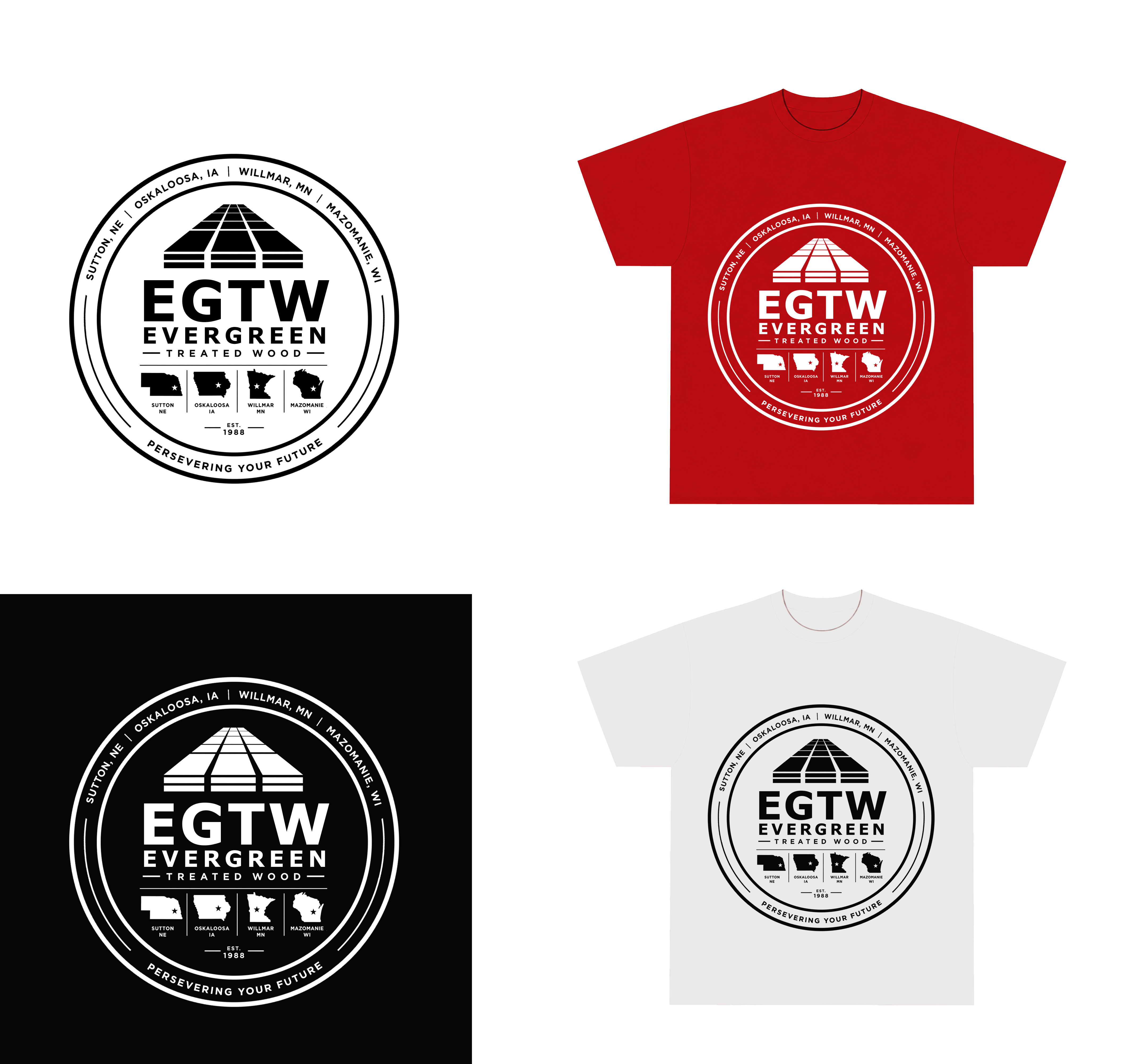 T-shirt Design by Marcos. for Iowa Wood Preservers | Design #37562095