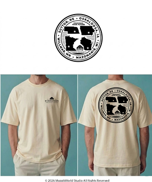 T-shirt Design by Mozaikworld Studio for Iowa Wood Preservers | Design: #37577416