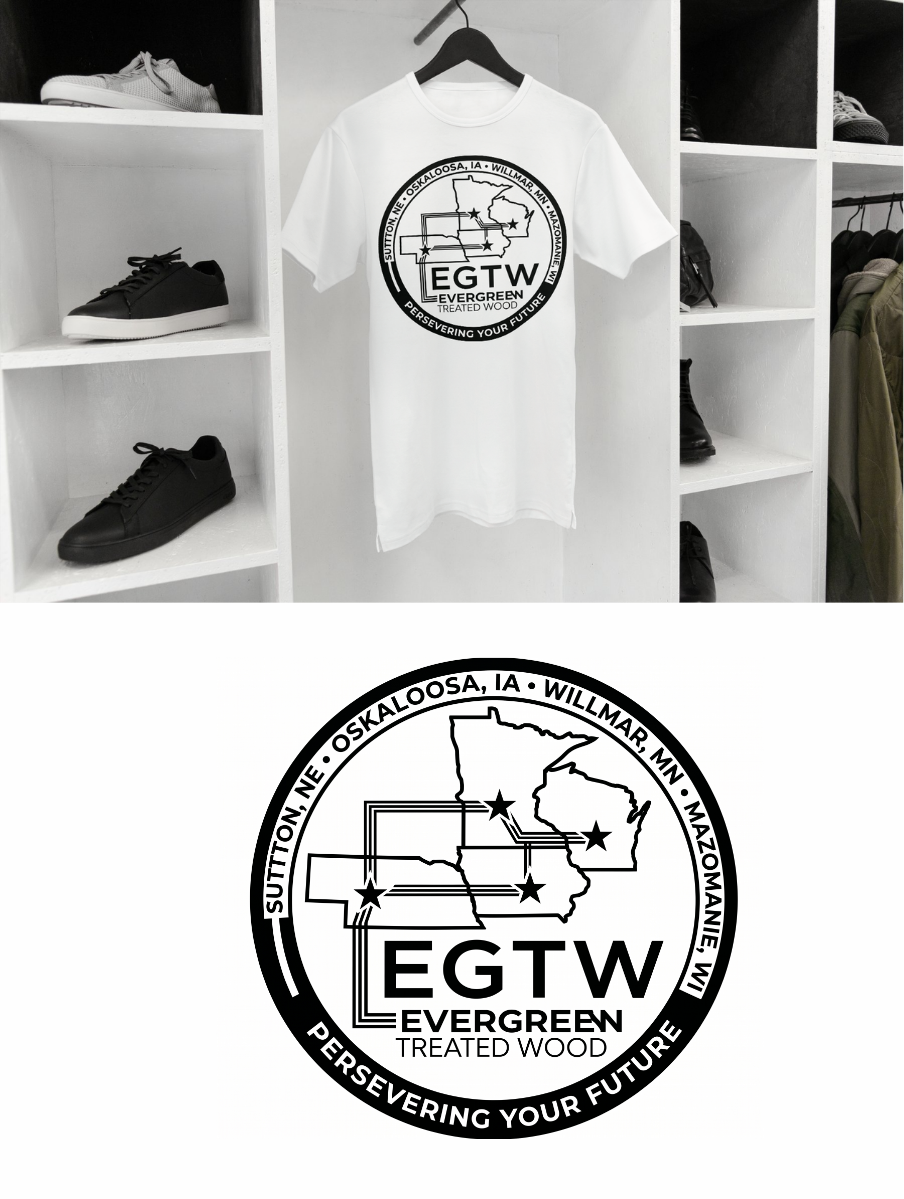 T-shirt Design by Design92 for Iowa Wood Preservers | Design #37581011