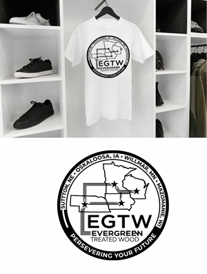 T-shirt Design by Design92 for Iowa Wood Preservers | Design: #37581011