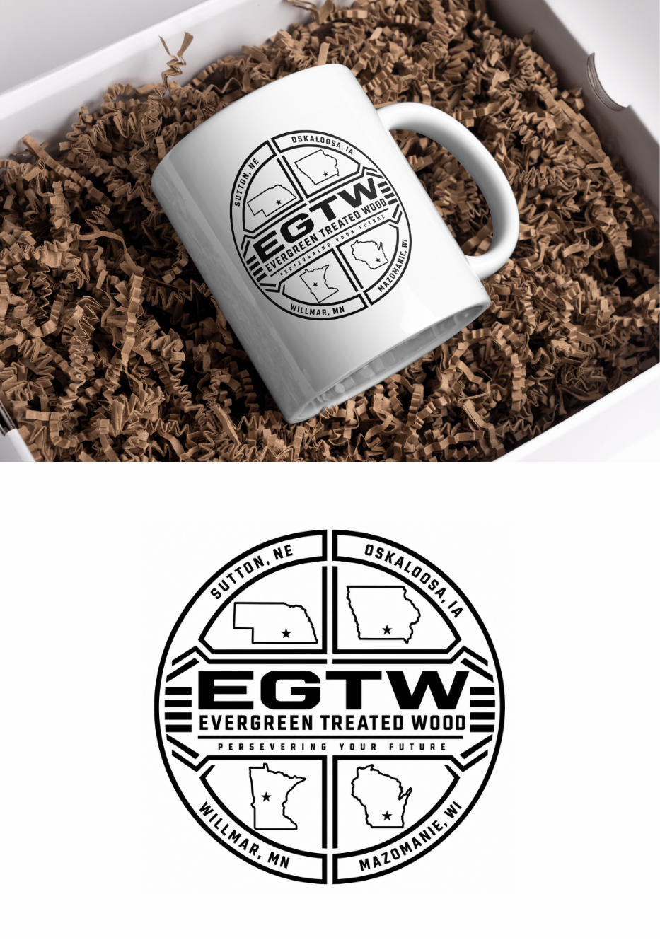 T-shirt Design by Design92 for Iowa Wood Preservers | Design #37581013
