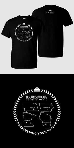 T-shirt Design by sam_reef for Iowa Wood Preservers | Design: #37576024