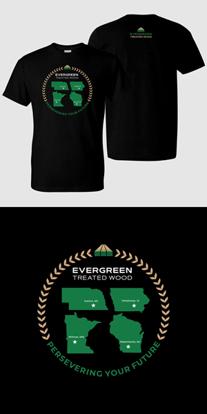 T-shirt Design by sam_reef for Iowa Wood Preservers | Design: #37578587