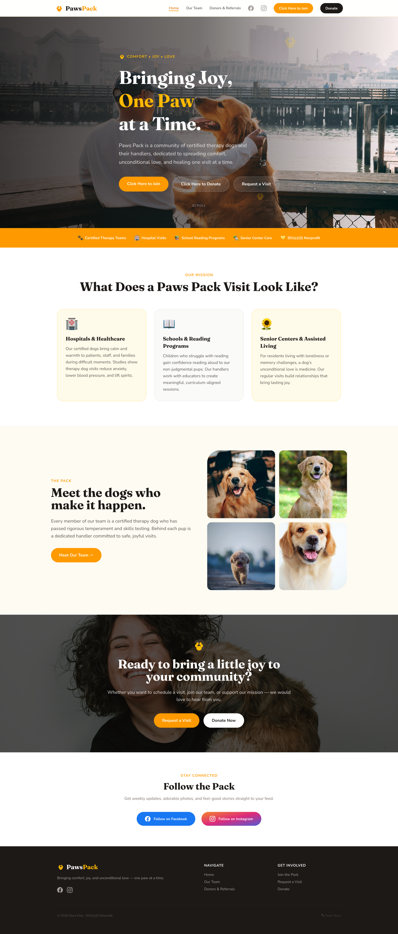 Web Design par Kabir Kidwai pour PawsPack | Design #37564586