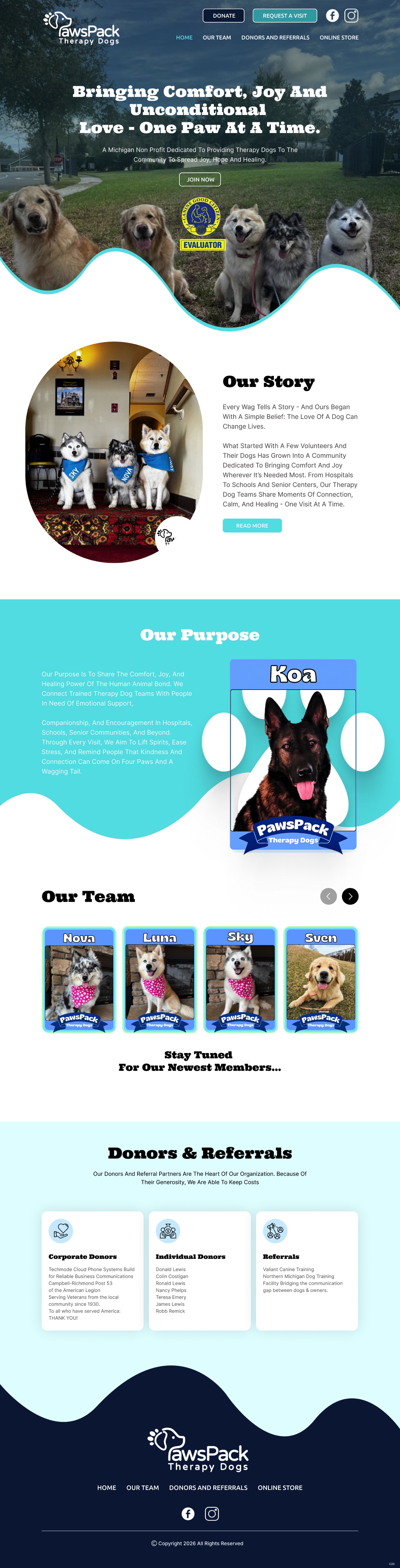 Web Design par pb pour PawsPack | Design #37562611