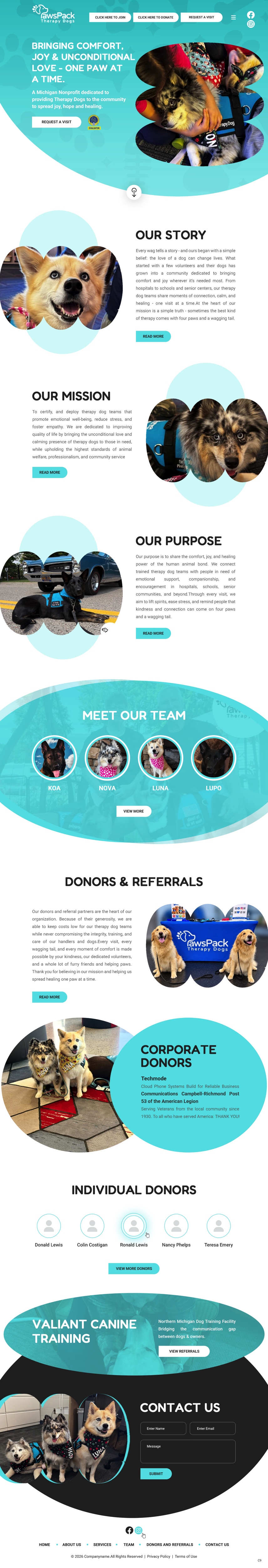 Web-Design von pb für PawsPack | Design #37562614