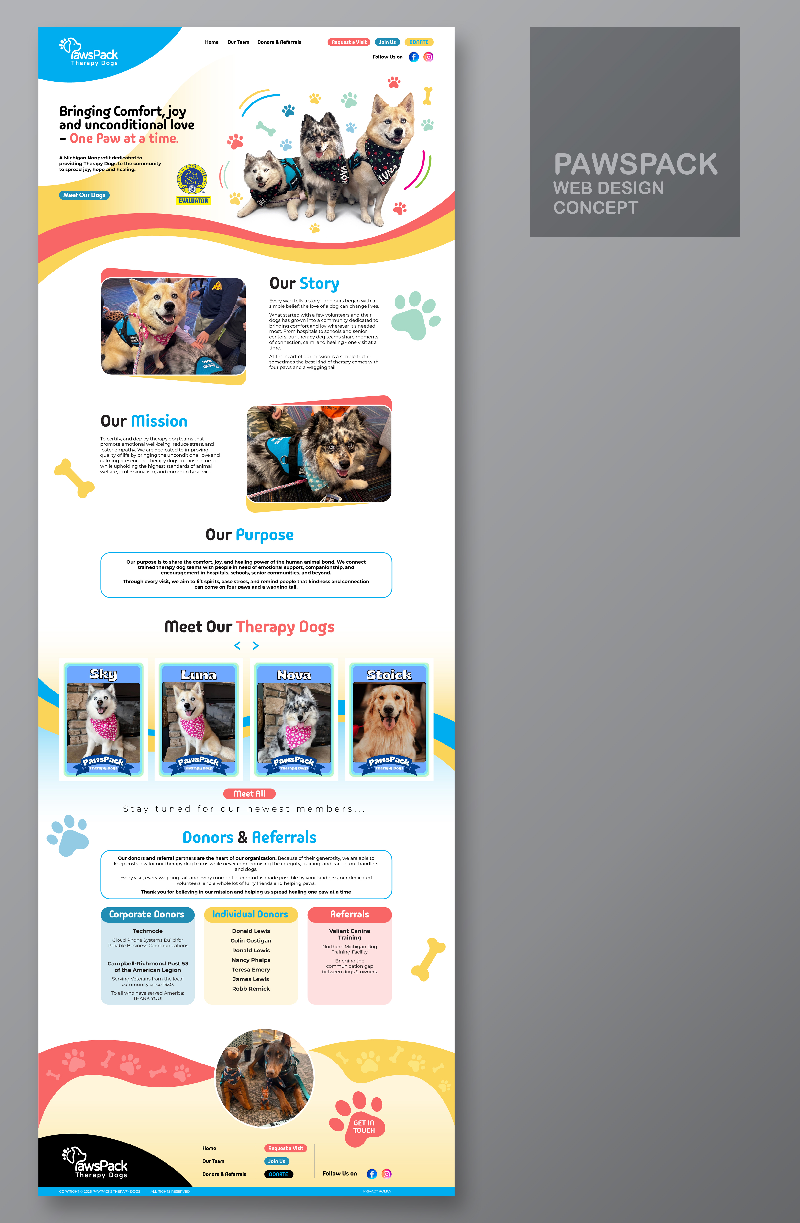 Web Design by Impressive Solutions for PawsPack | Design #37567040