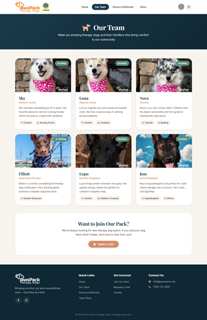Web Design by andhiekonpartner(.)com for PawsPack | Design: #37576320