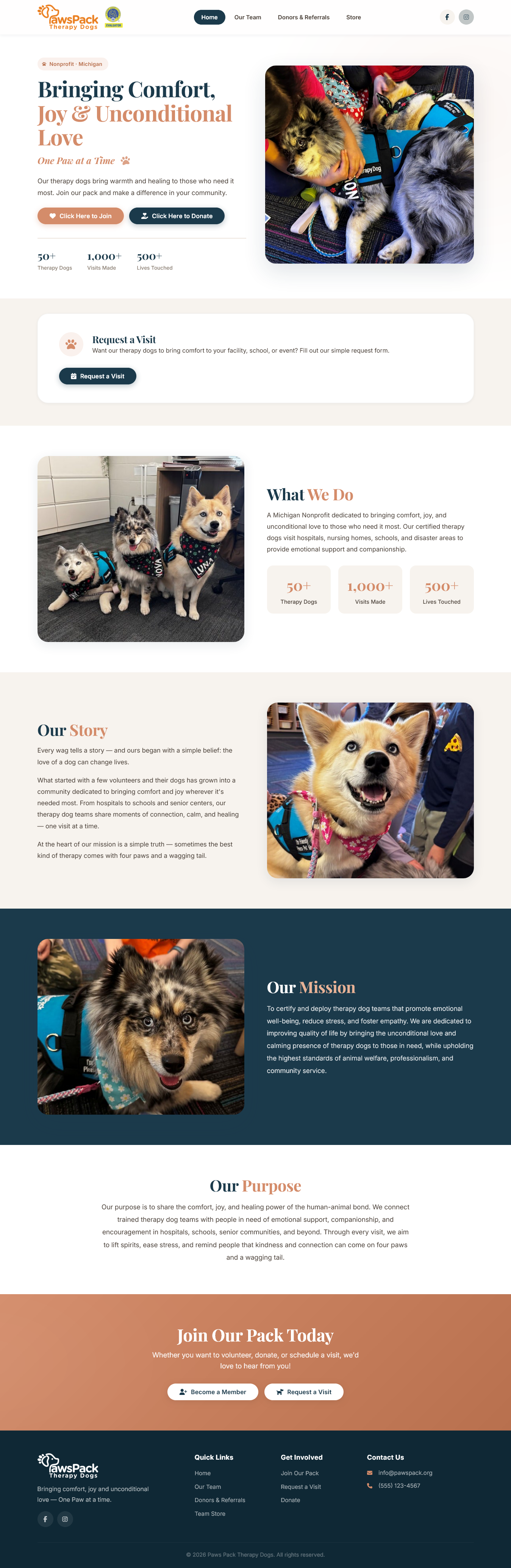 Web Design par andhiekonpartner(.)com pour PawsPack | Design #37576321