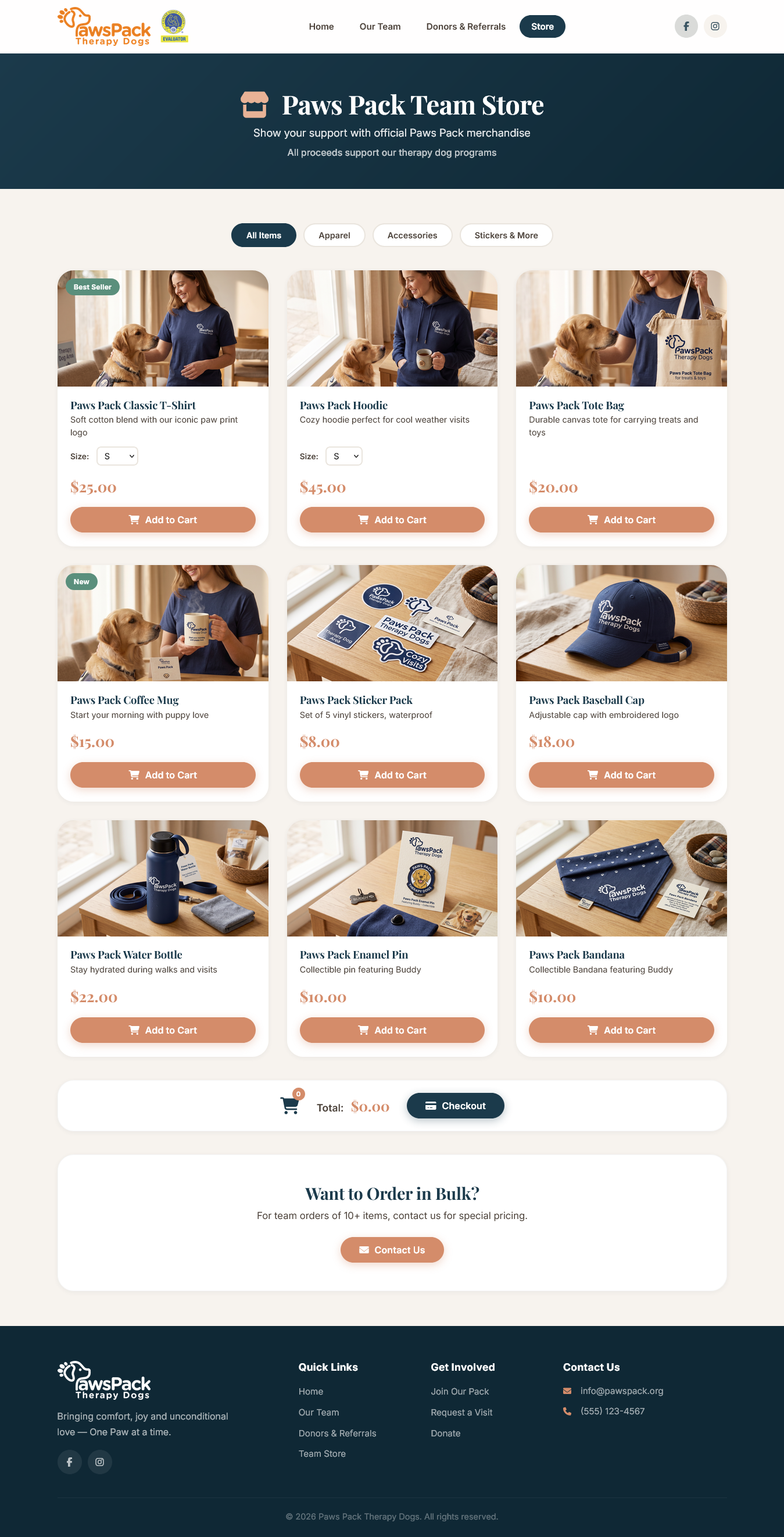 Web Design par andhiekonpartner(.)com pour PawsPack | Design #37576322