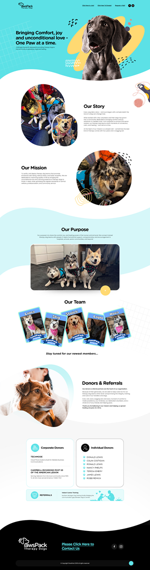Web Design by NZ Creatives for PawsPack | Design: #37561936