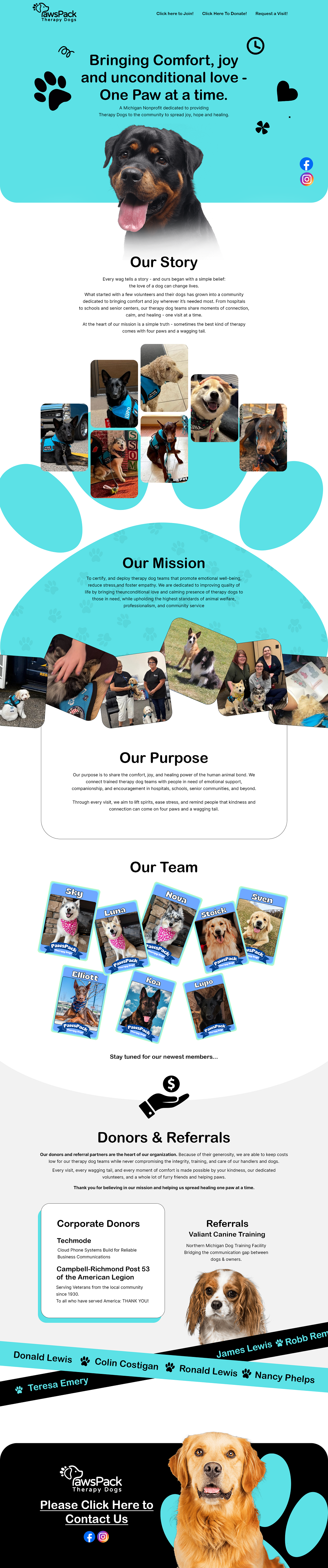 Web Design par NZ Creatives pour PawsPack | Design #37561939