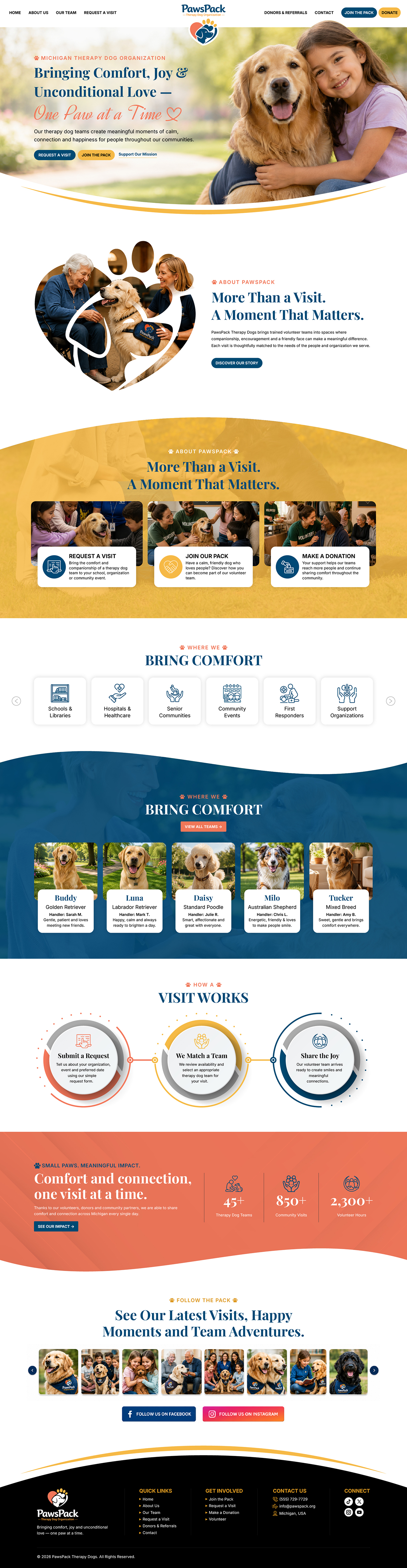 Web Design par Titan Solbiz pour PawsPack | Design #37569052