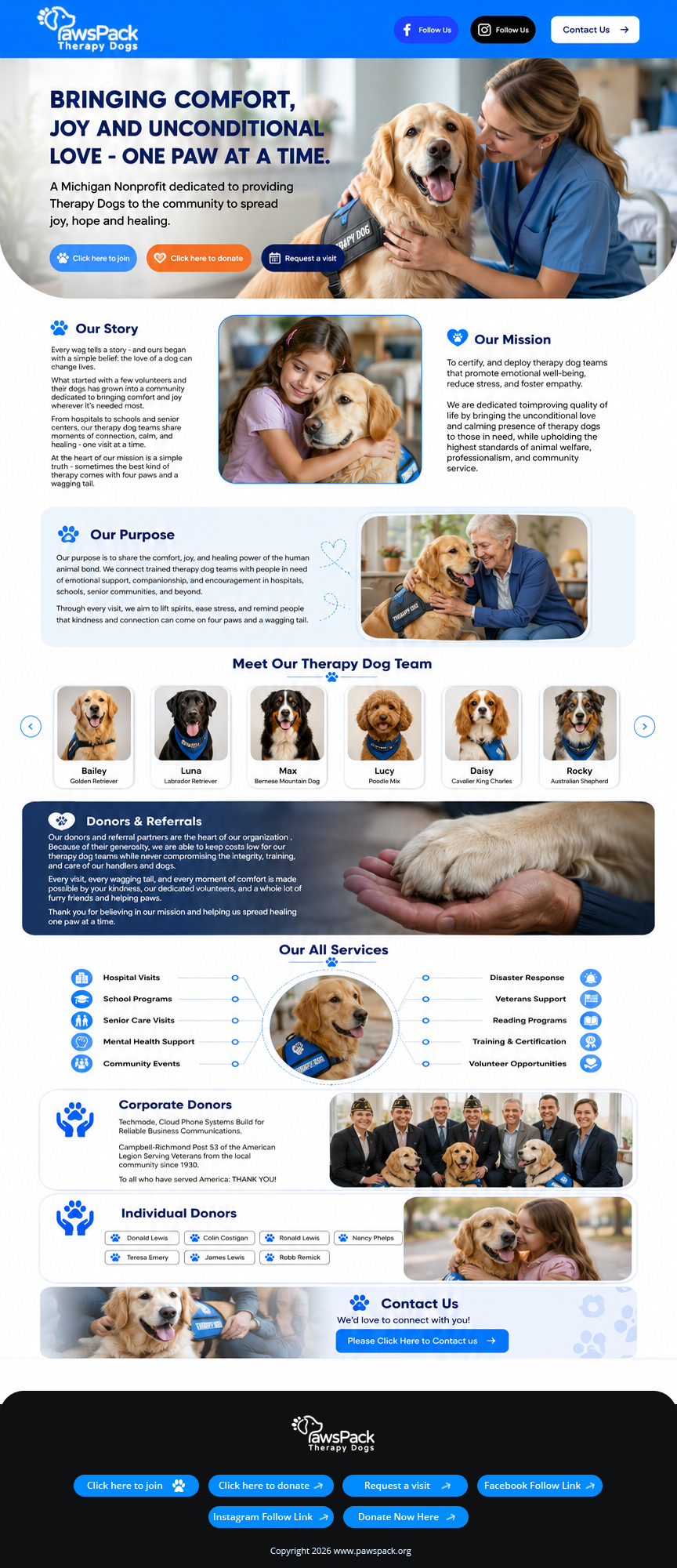 Web Design par partha 4 pour PawsPack | Design #37577503