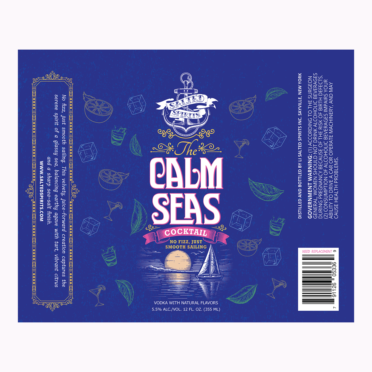 Logo Design by Navisol Creatives for LI Salted Spirits Inc.  | Design #37569024