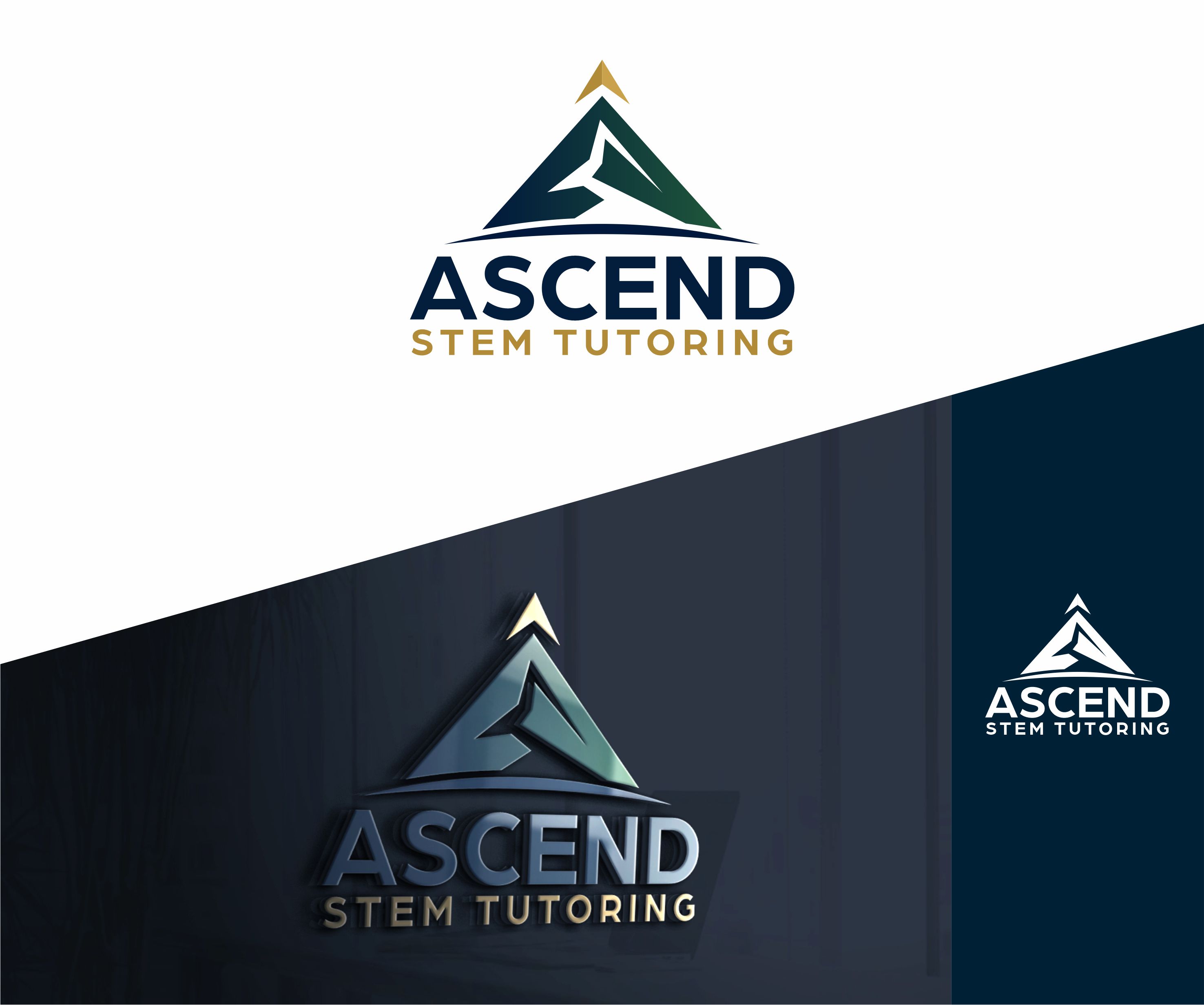 Design de Logo par alkaline pour Ascend STEM Tutoring | Design #37569035