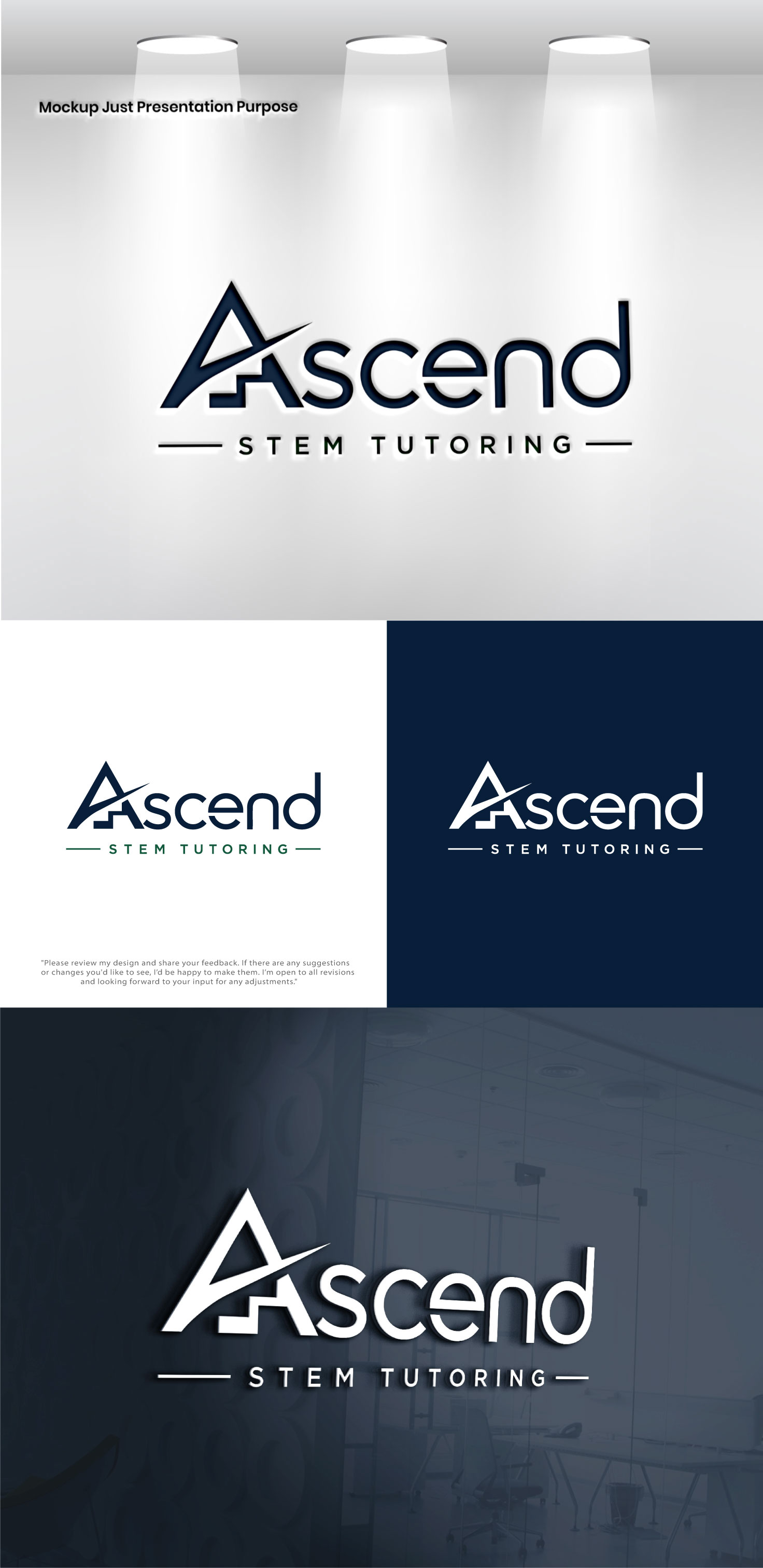 Design de Logo par Pixel Signature pour Ascend STEM Tutoring | Design #37566557