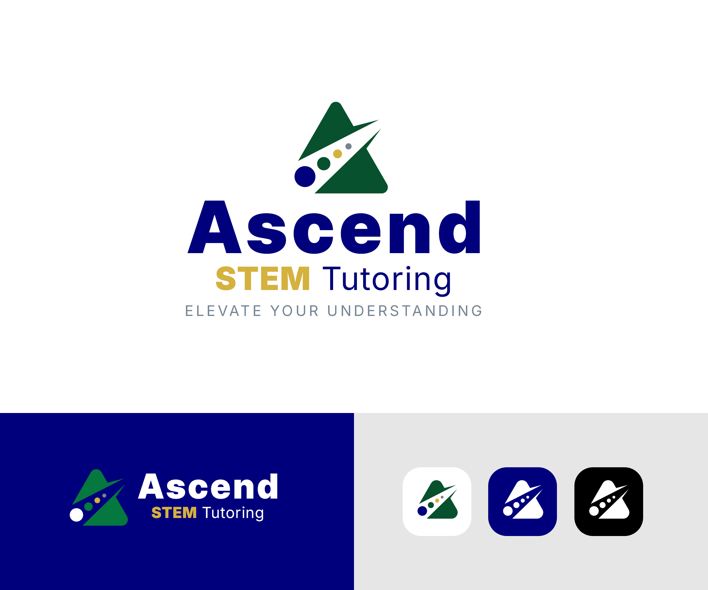 Design de Logo par Sun Moon Graphic Designer pour Ascend STEM Tutoring | Design #37571242