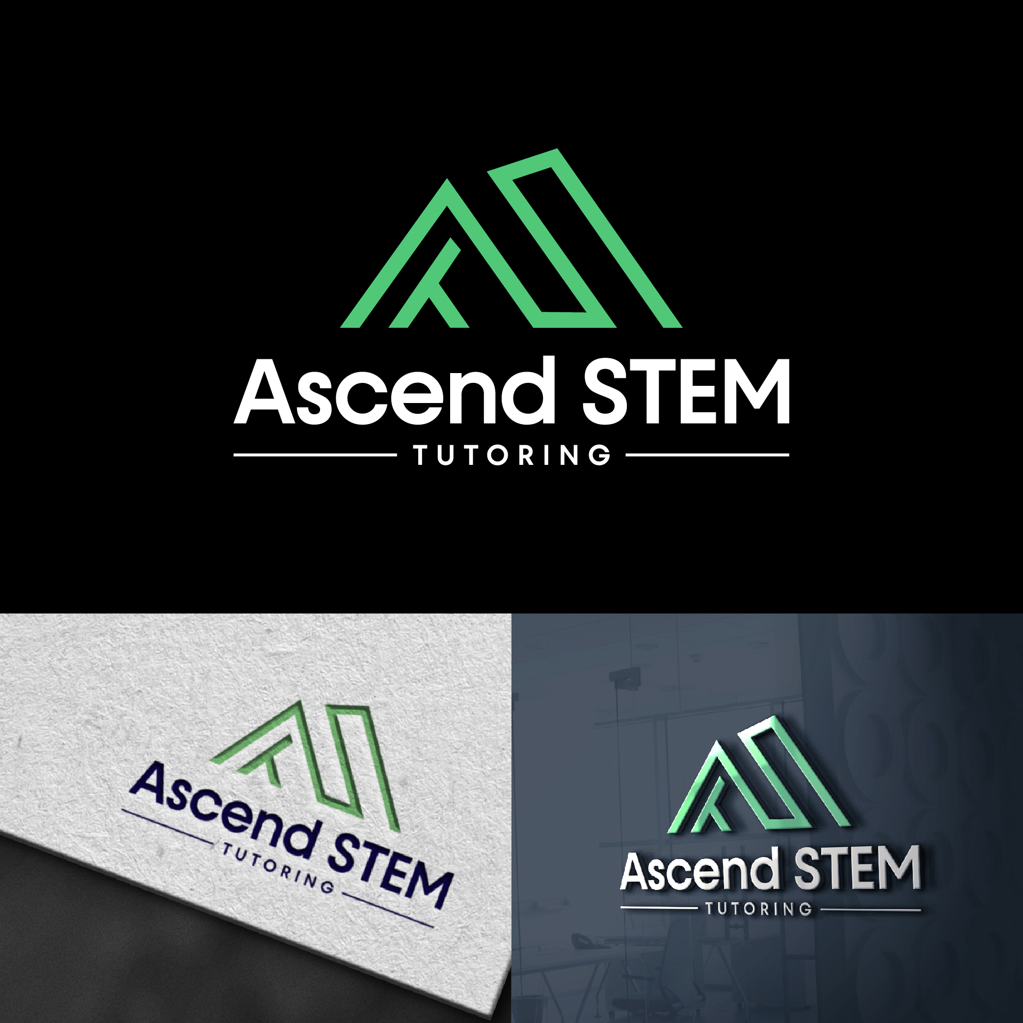 Design de Logo par designer profile pour Ascend STEM Tutoring | Design #37564676