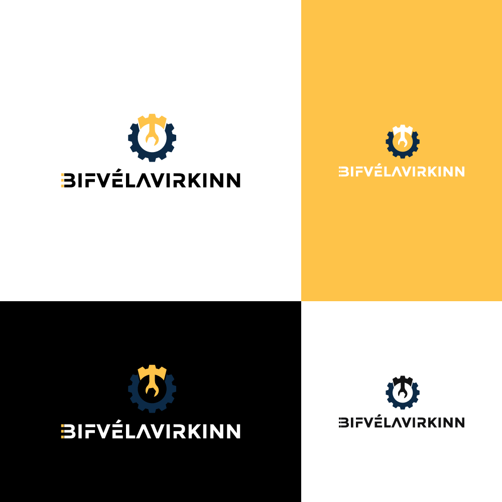 Diseño de Logo por CaptainZZ para Bifvélavirkinn ehf | Diseño #37580710