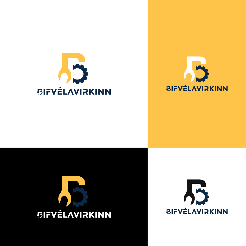 Diseño de Logo por CaptainZZ para Bifvélavirkinn ehf | Diseño #37580828
