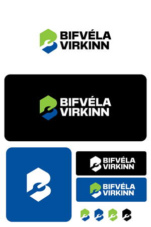 Logo Design by Falcon Kreative for Bifvélavirkinn ehf | Design: #37576261