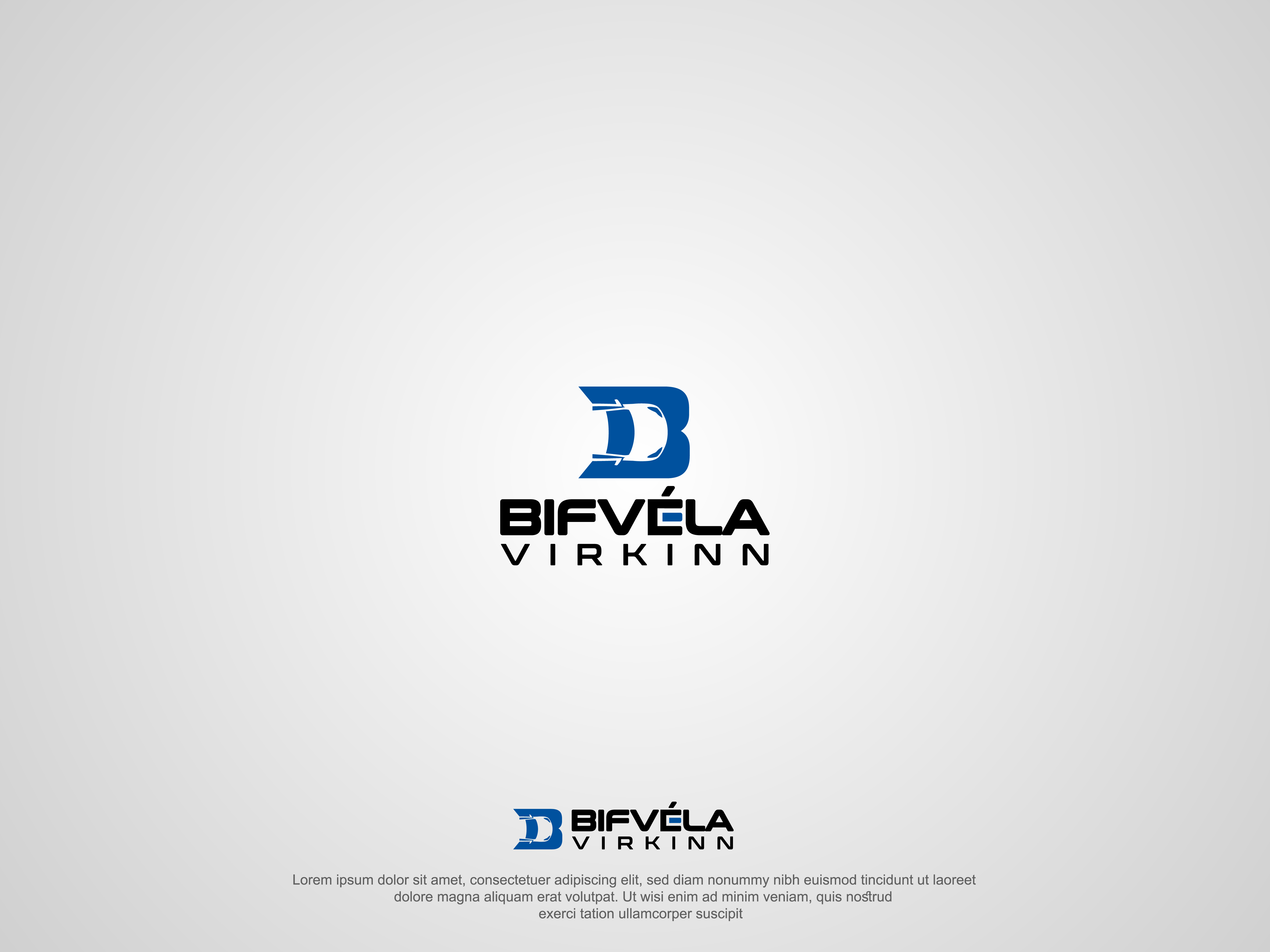Diseño de Logo por AbrinaDesign para Bifvélavirkinn ehf | Diseño #37567209