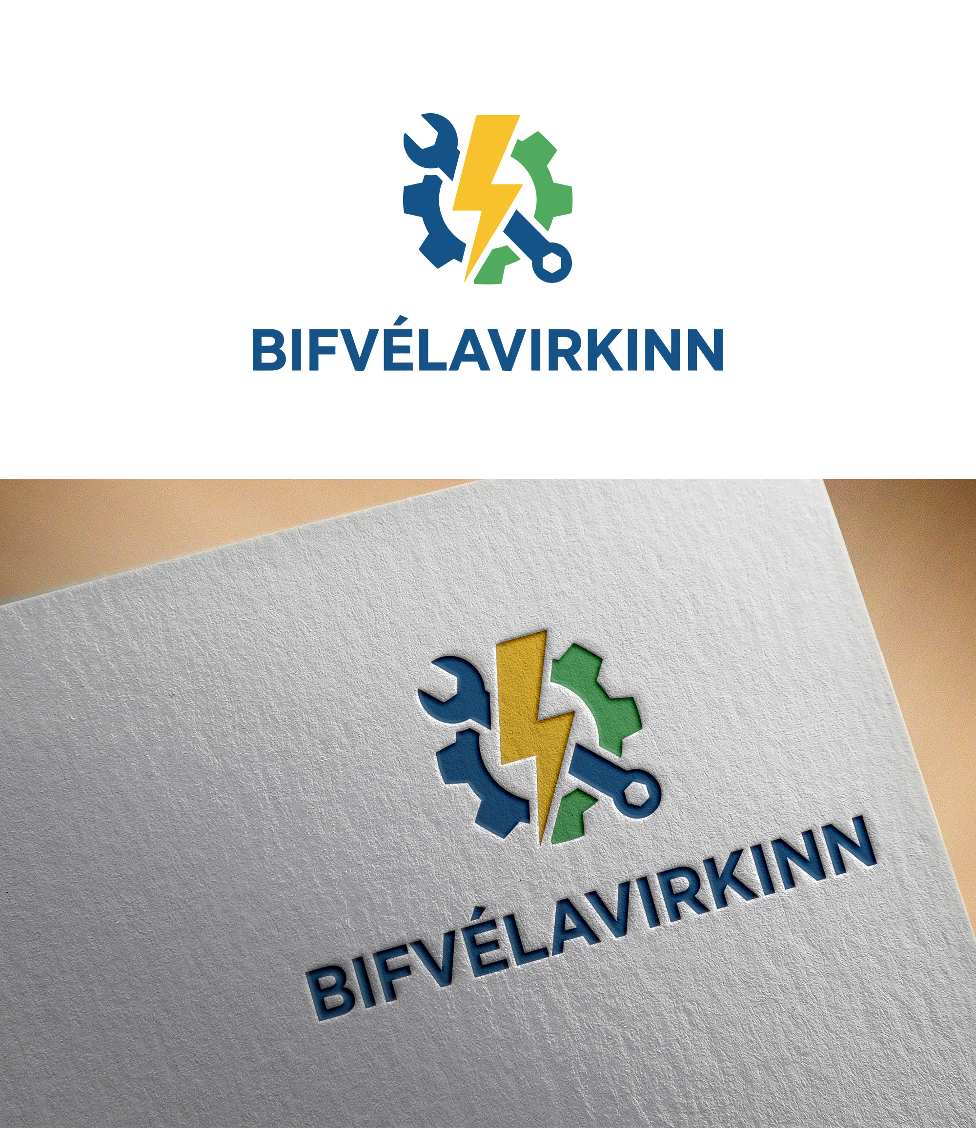 Logo Design by Visionary Creations for Bifvélavirkinn ehf | Design #37577989