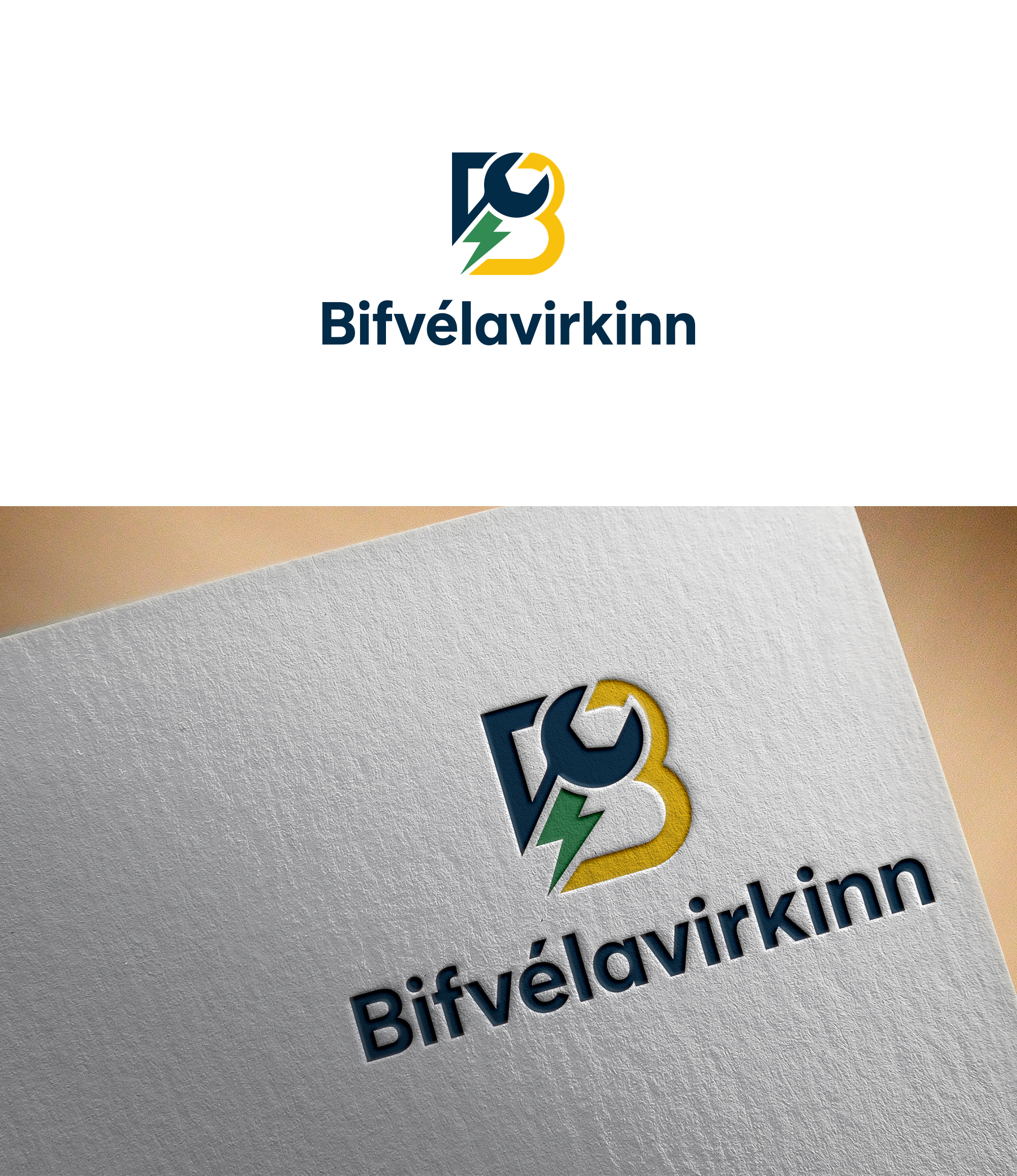 Logo Design by Visionary Creations for Bifvélavirkinn ehf | Design #37577990