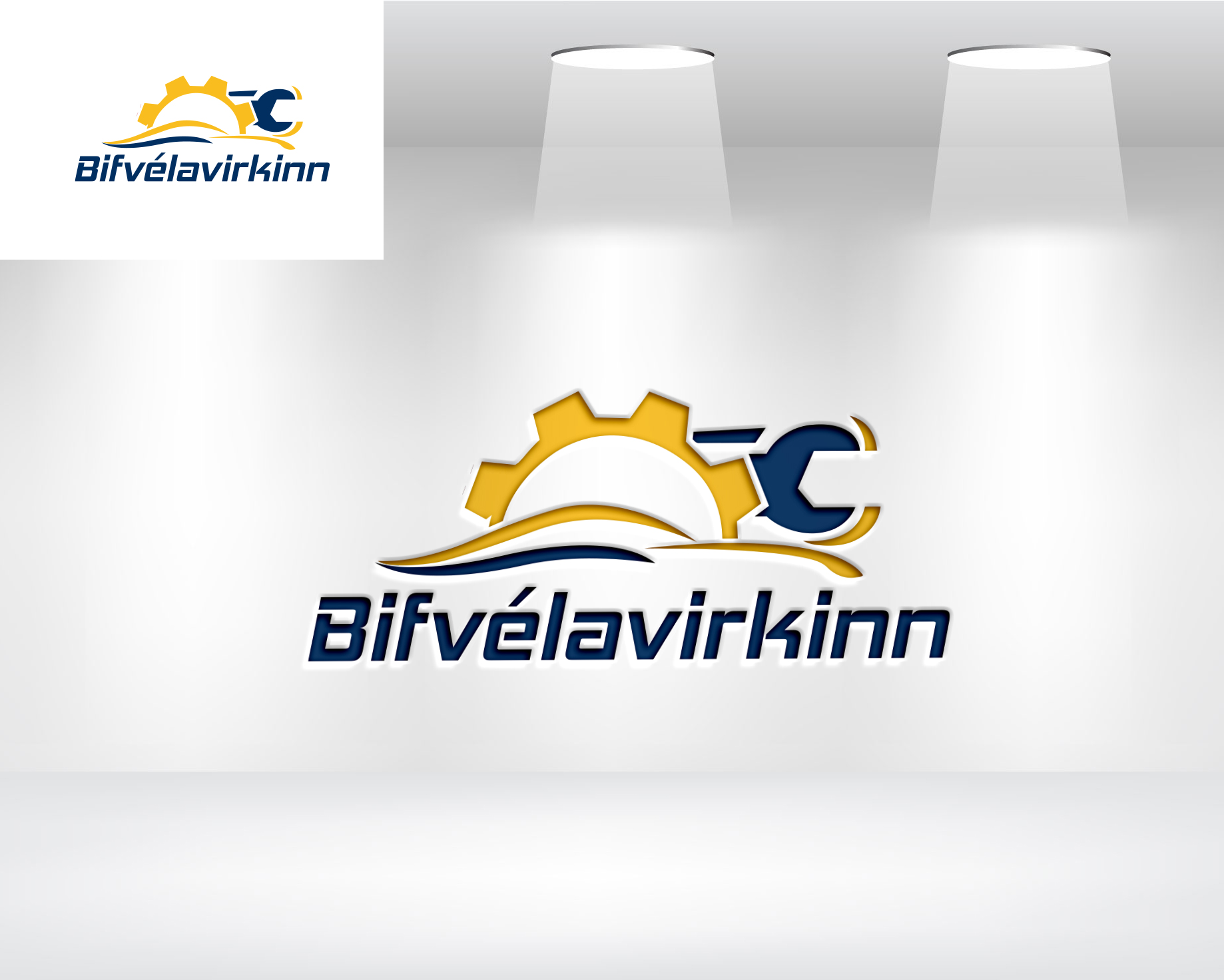 Logo Design by mehanuk for Bifvélavirkinn ehf | Design #37567496