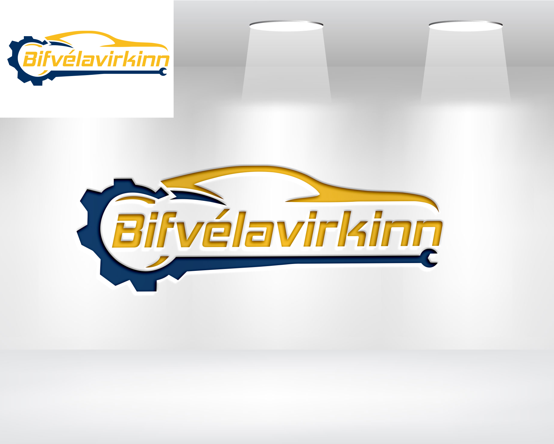 Logo Design by mehanuk for Bifvélavirkinn ehf | Design #37567497