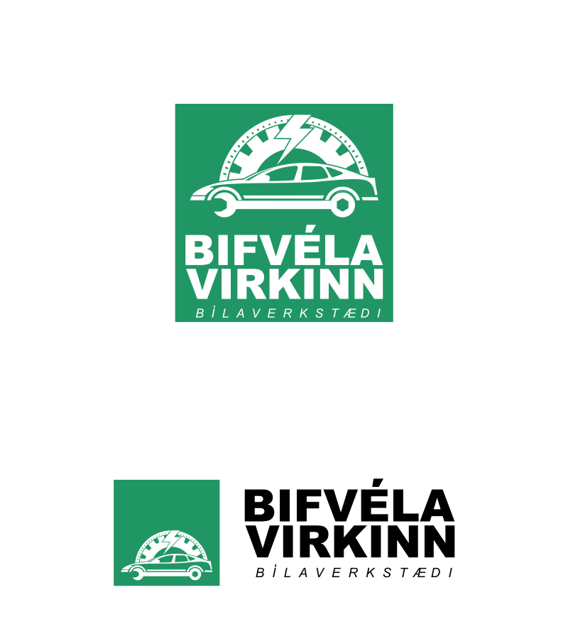 Diseño de Logo por rahma 5 para Bifvélavirkinn ehf | Diseño #37571622