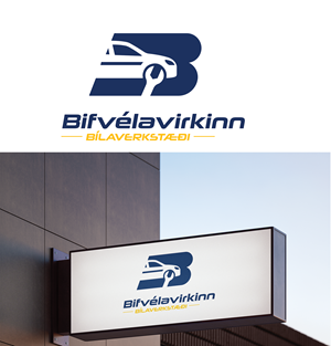 Logo Design by Graphixpointt for Bifvélavirkinn ehf | Design: #37570994