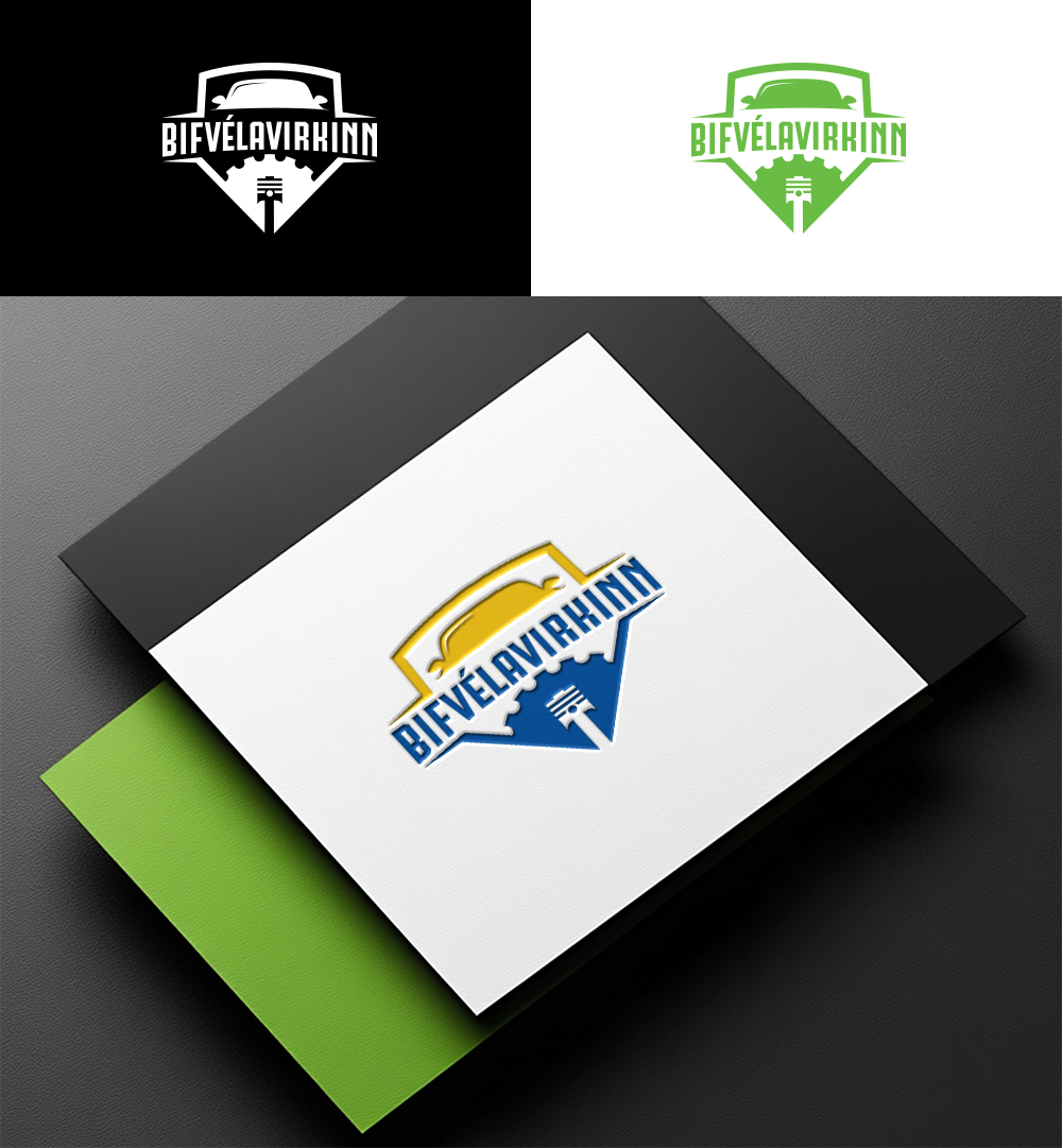 Logo Design by RA-bica for Bifvélavirkinn ehf | Design #37568910