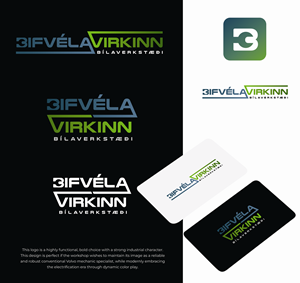 Logo Design by Dell Dell for Bifvélavirkinn ehf | Design: #37589417