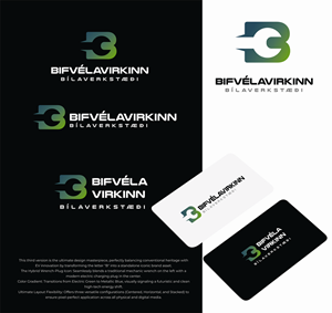 Logo Design by Dell Dell for Bifvélavirkinn ehf | Design: #37589492