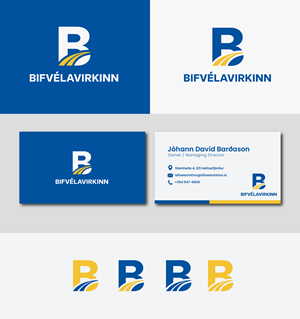 Logo Design by Sika Creations for Bifvélavirkinn ehf | Design: #37587129
