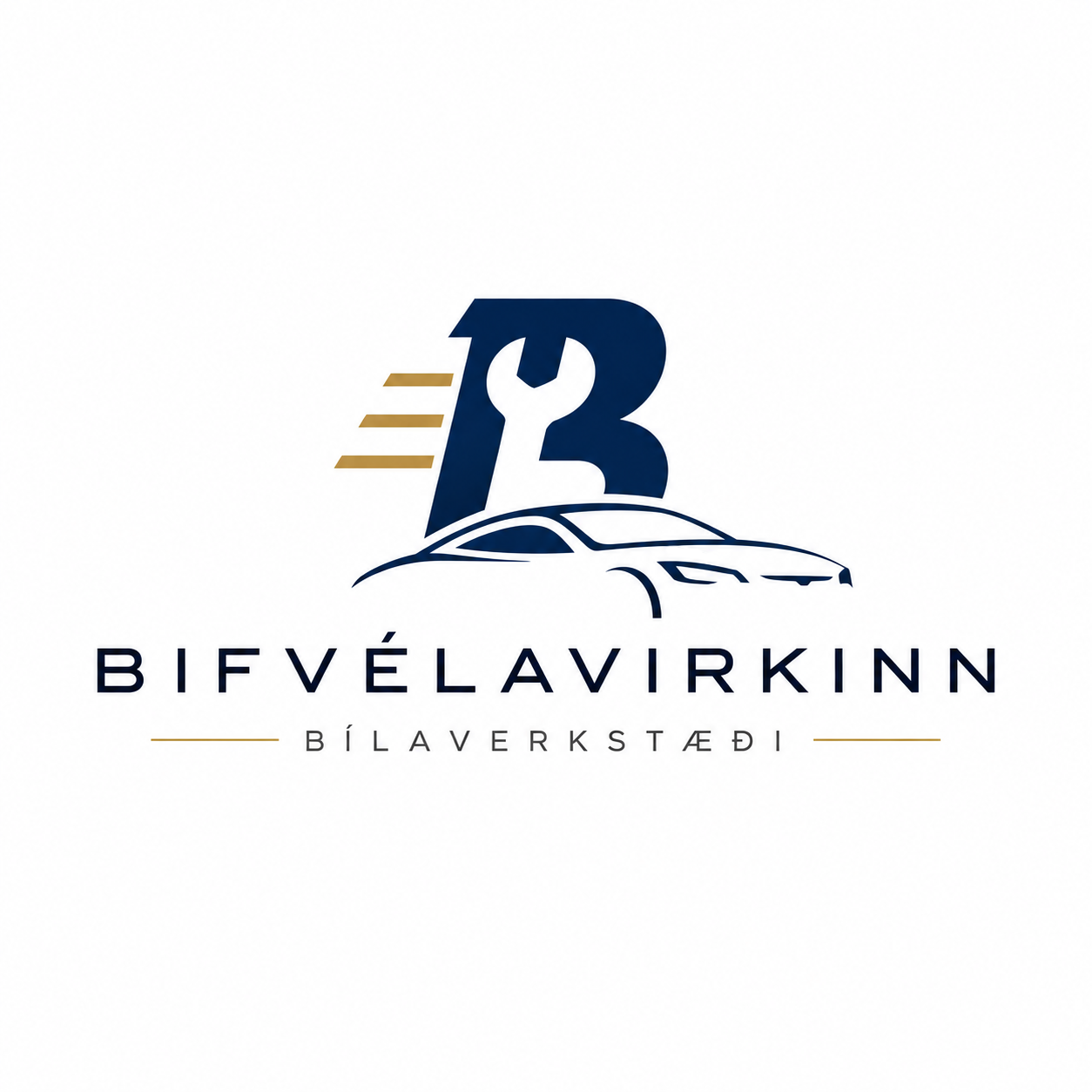 Diseño de Logo por The Art Store para Bifvélavirkinn ehf | Diseño #37567822