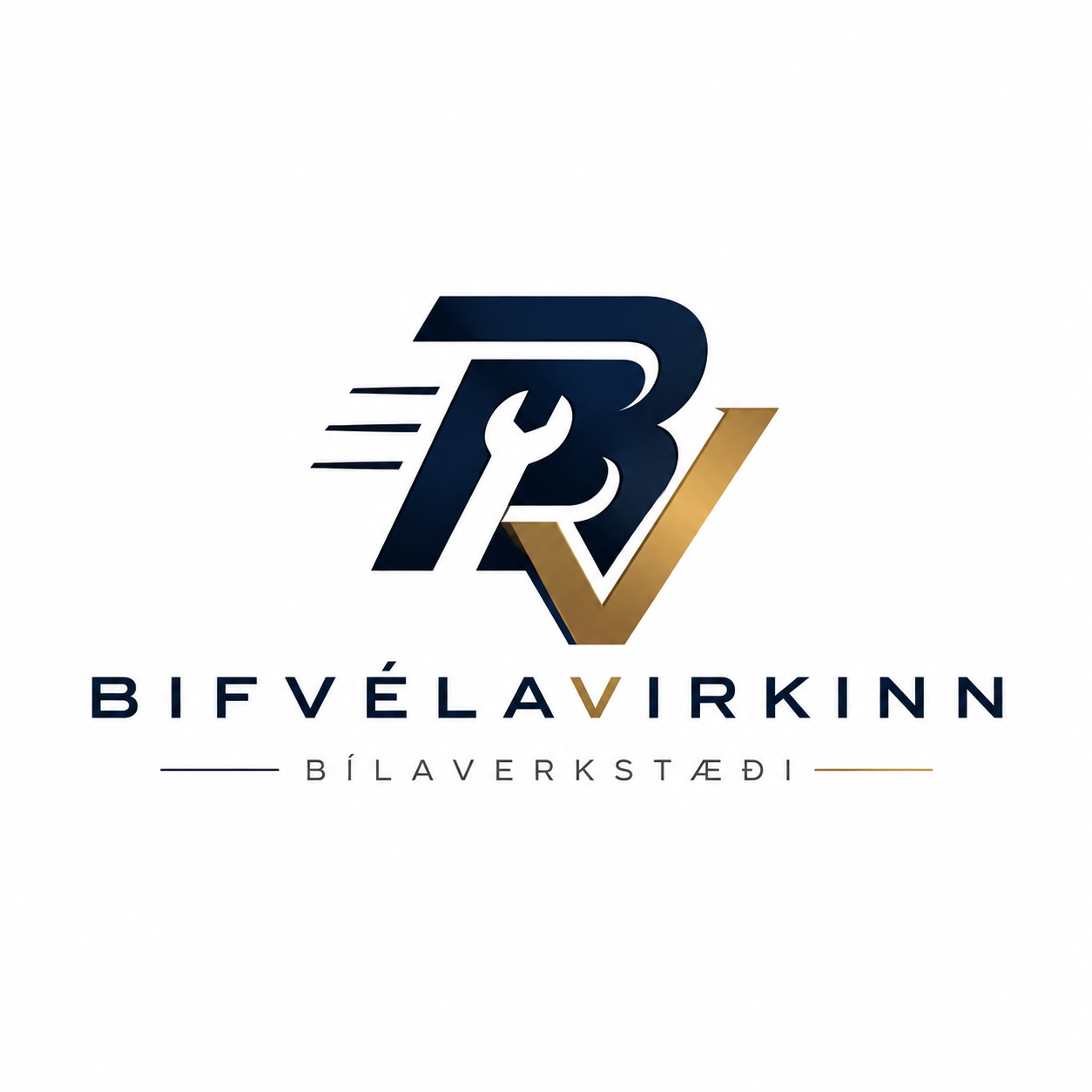 Diseño de Logo por The Art Store para Bifvélavirkinn ehf | Diseño #37567853