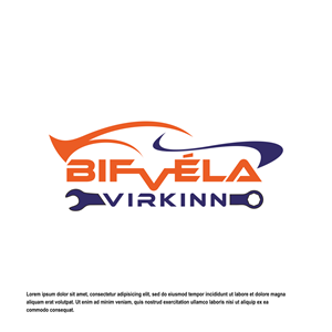 Logo Design by BoboiBoy Api for Bifvélavirkinn ehf | Design: #37578178