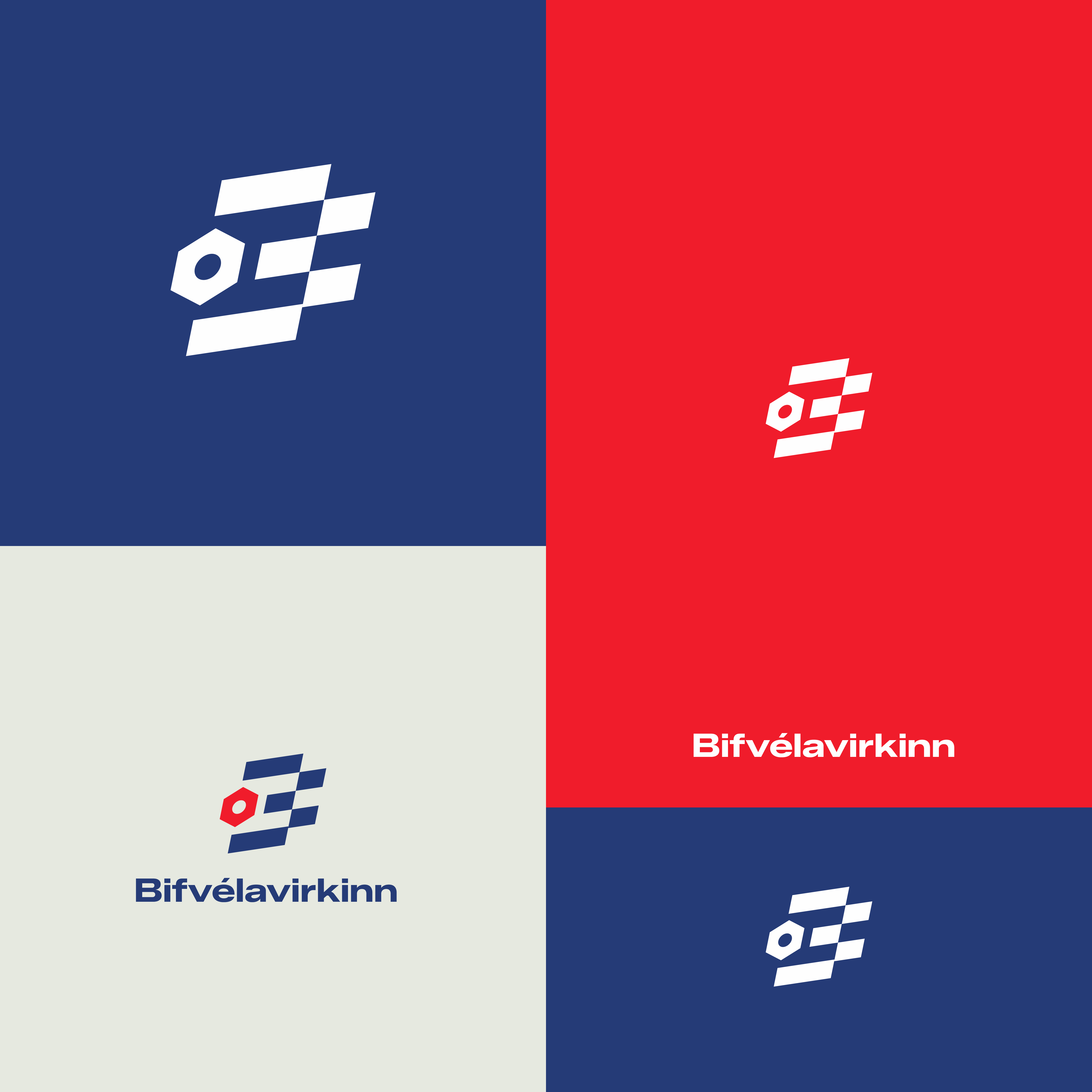 Diseño de Logo por Oxomiya para Bifvélavirkinn ehf | Diseño #37569932