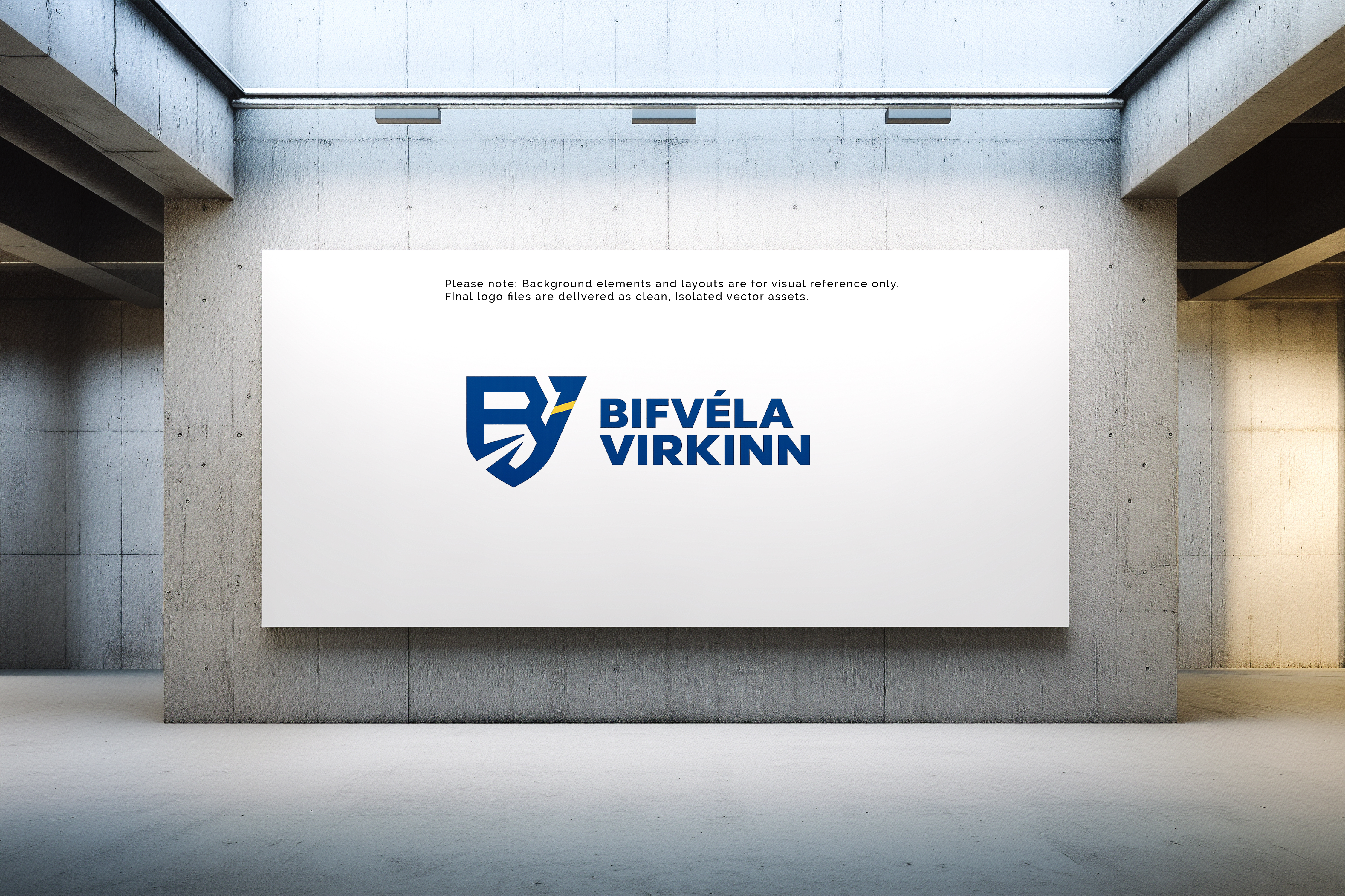 Logo Design by ZaynAdam for Bifvélavirkinn ehf | Design #37571106
