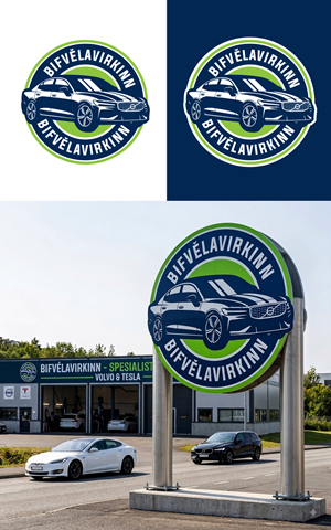 Diseño de Logo por circledsg para Bifvélavirkinn ehf | Diseño: #37582815