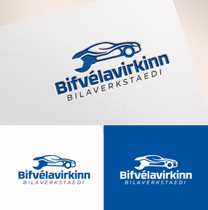 Logo Design by M Art & Design for Bifvélavirkinn ehf | Design: #37570966
