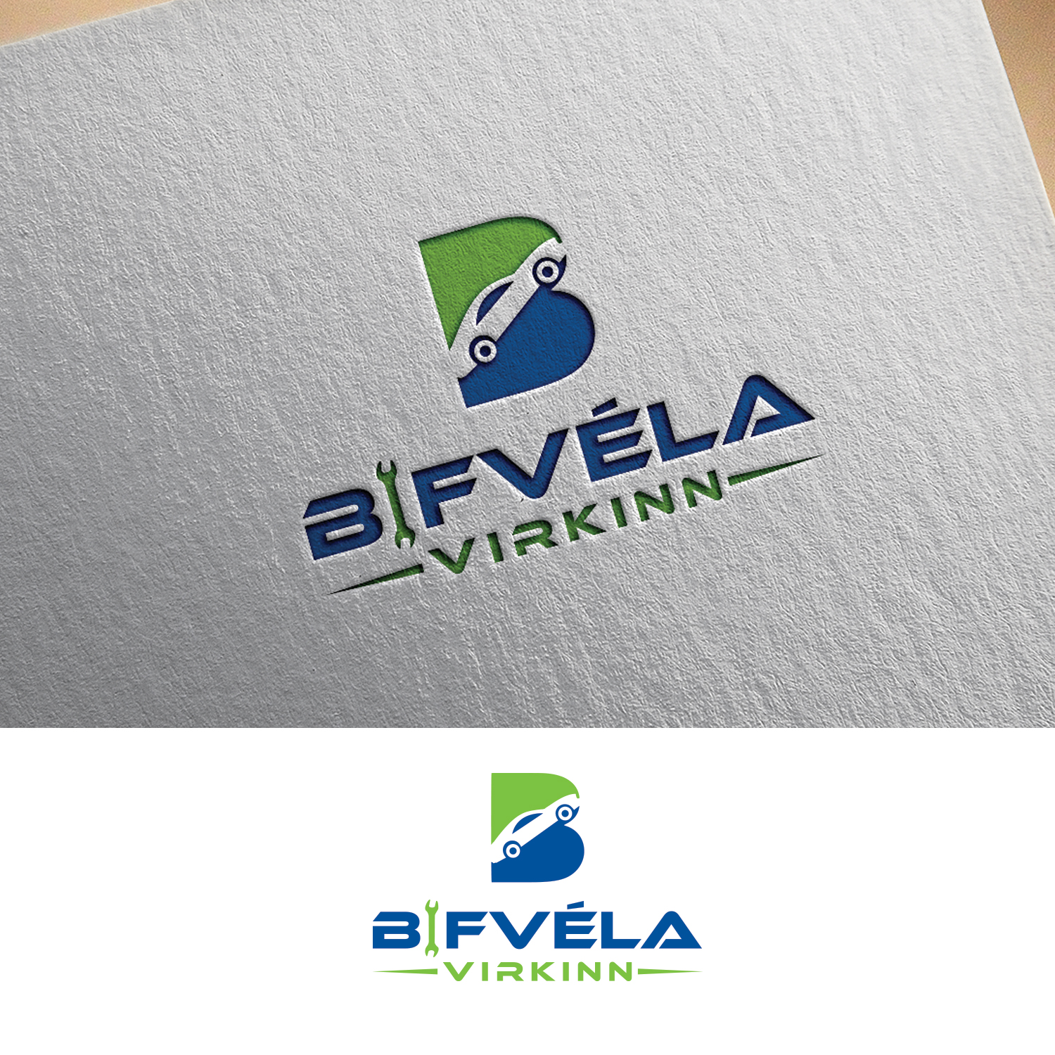Diseño de Logo por TARGET logo para Bifvélavirkinn ehf | Diseño #37569604