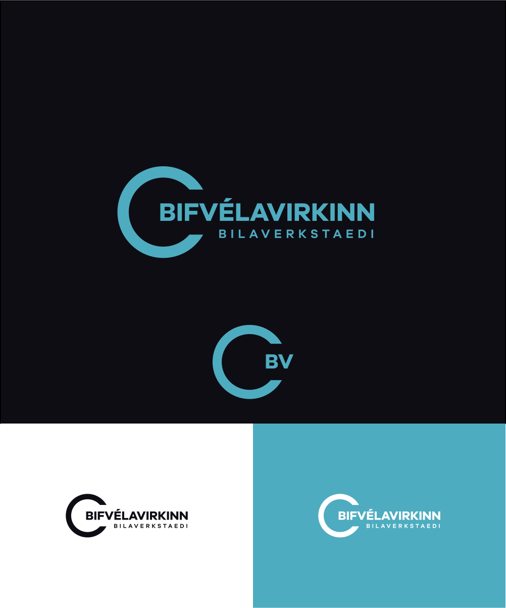 Diseño de Logo por Dafid Upel para Bifvélavirkinn ehf | Diseño #37567992