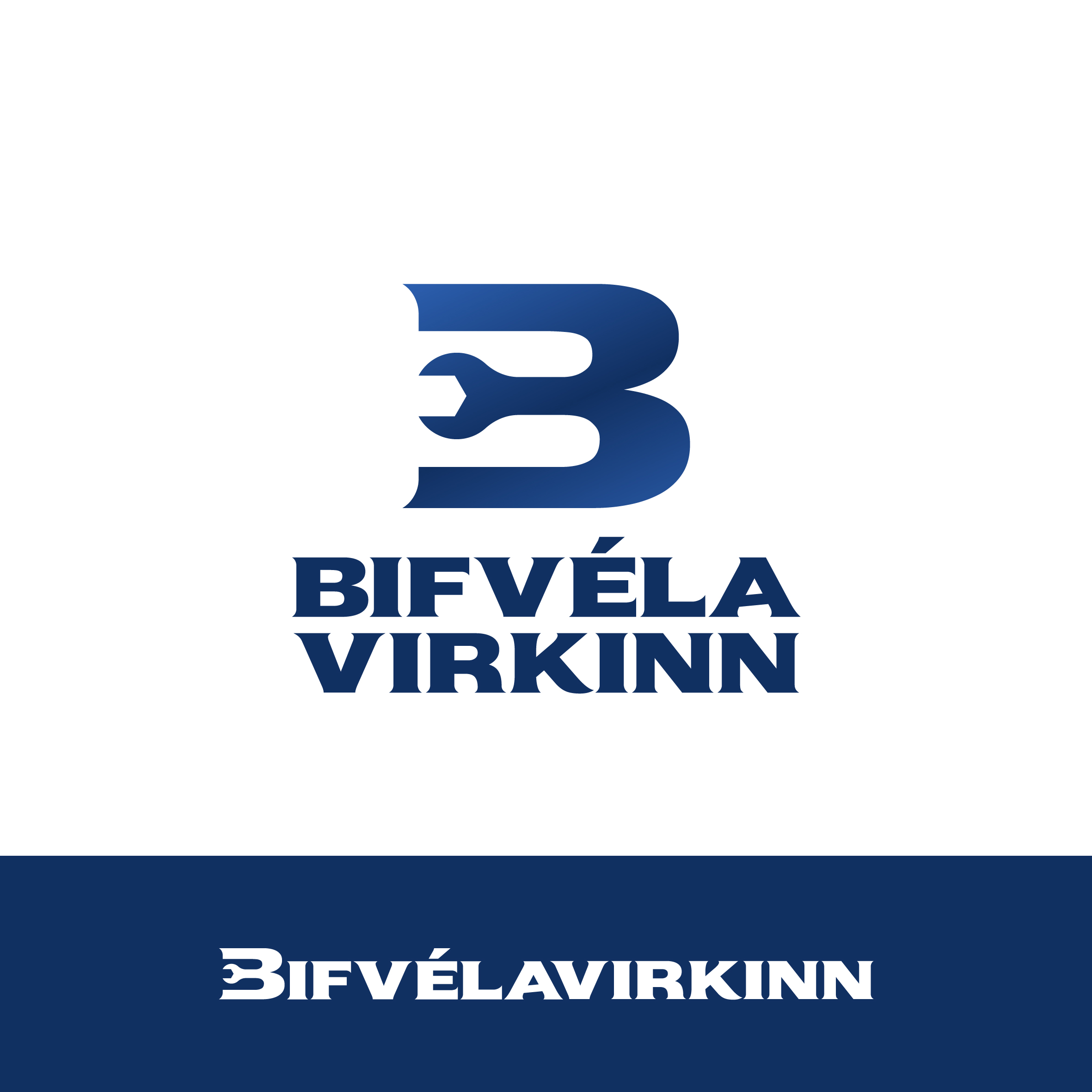 Logo Design by Aljune Castro Designs for Bifvélavirkinn ehf | Design #37587180
